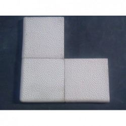 Carrelage antidérapant blanc (10x10) (lot de...